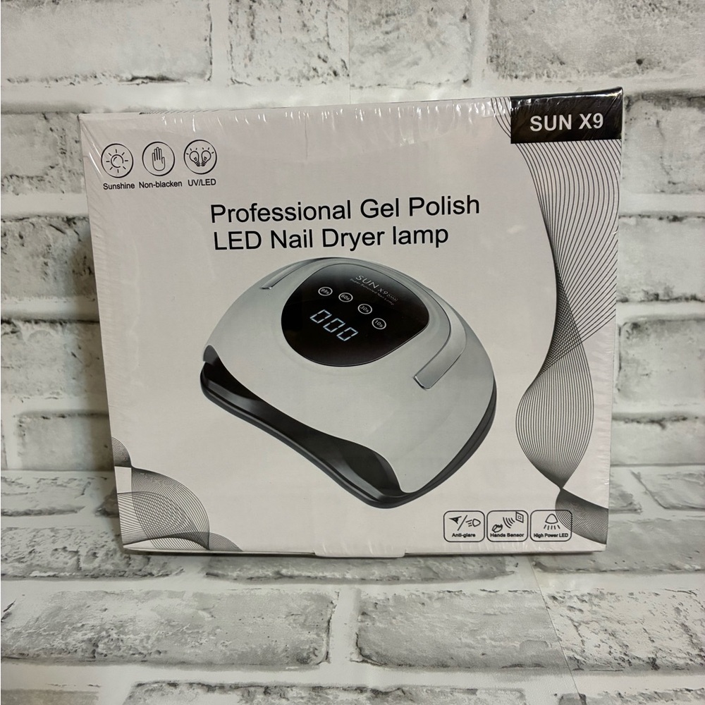 NEW AND SEALED Sun X9 Professional Gel Polish LED Nail Dryer Lamp - White